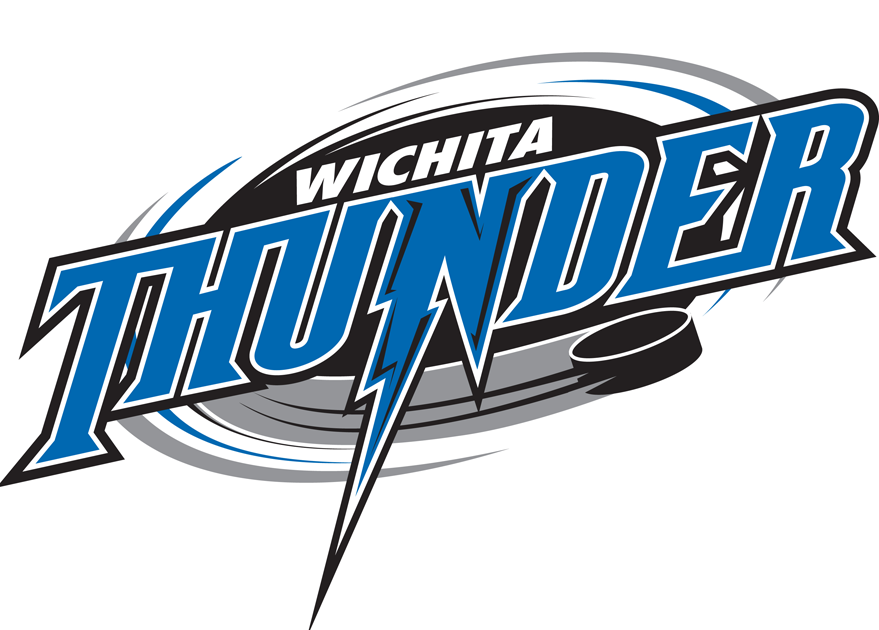 wichita thunder 2014-pres primary logo iron on heat transfer...